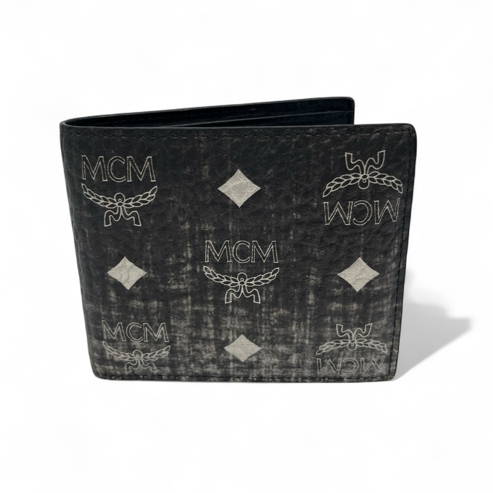 MCM Michael Cromer Munich Brushed Silver Mens Bi-Fold Wallet (Limited Edition)